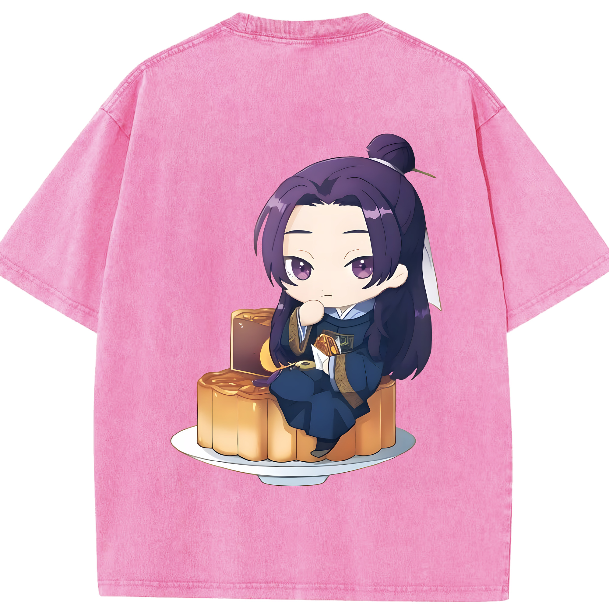 （画像用） 薬屋のひとりごと The Apothecary Diaries 綿100% ヴィンテージ風 半袖Tシャツ（背面プリント）
